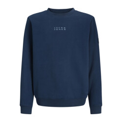 Jack & Jones Jcopoint sweat badge crew neck bf jnr navy