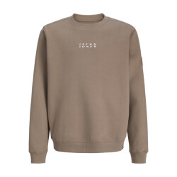 Jack & Jones Jcopoint sweat badge crew neck bf jnr taupe