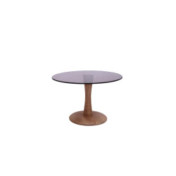 Brix bijzettafel faye almond 60x60x45cm