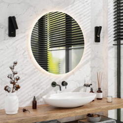 Mirlux Badkamerspiegel 60cm round frameloos
