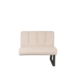 Label51 Eetkamerbank modula naturel boucle 2-zits 100x62x92 cm