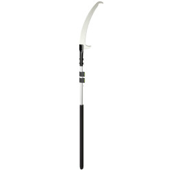 4goodz Outsunny telescopische takkenzaag 1,5–2,6 m lichtgewicht aluminium -