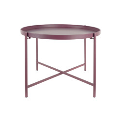 Leitmotiv salontafel meseta dark mauve