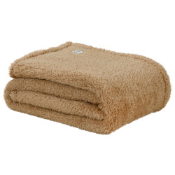 DoubleDry Teddy fleece deken ultrazacht 130x170 cm -