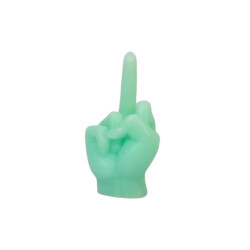 House Vitamin Candle -middle finger wax mint 310gram 10x9x17cm