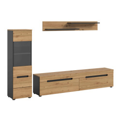 Furnilux Wooncombinatie in artisan imitatie