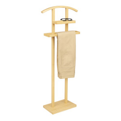 Casa di Elturo Dressboy kledingstandaard kledingbutler bamboe h113 cm
