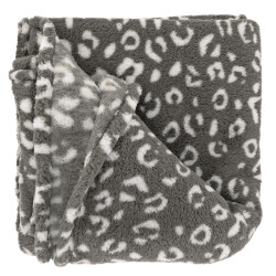 Unique Living plaid zion 150x200cm dark grey