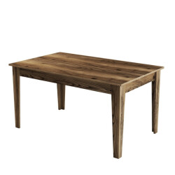 CaliCosy Eettafel met opbergruimte decor notenhout l145 cm milan
