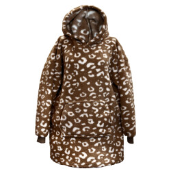 Unique Living hoodie zion 70x50x87cm rocky brown