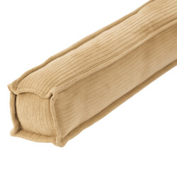Casa di Elturo Tochtstopper deur 80 cm – – corduroy look – polyester – tochtrol