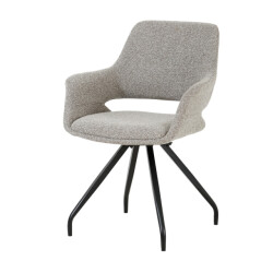 Livingfurn eetkamerstoel capp set van 2 61x61x88cm
