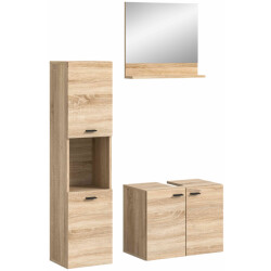 Furnilux Boston/tampa badkamercombinatie sonoma oak nb
