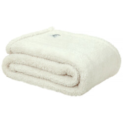 DoubleDry Teddy fleece deken ultrazacht 130x170 cm -