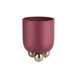 Present Time bloempot estilo large bordeaux