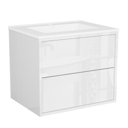 Badplaats Badkamermeubel set vina 60 cm - badmeubel met wastafel