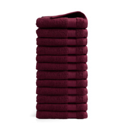 DoubleDry Handdoeken set 50 x 100 cm 12 stuks 100% zacht katoen 500 g/m2 -