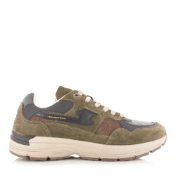 Stepney workers club S.w.c amiel s-strike geo merged woodland lage sneakers unisex