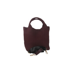 La Strada Sira4036 textile aubergine dames tassen