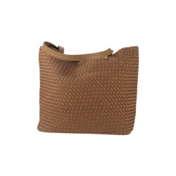 La Strada Alexandra4026 textile tan dames tassen