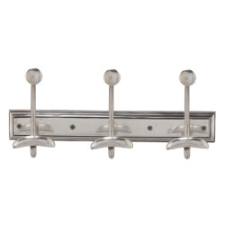 Signature Wandkapstok met 3 messing haken