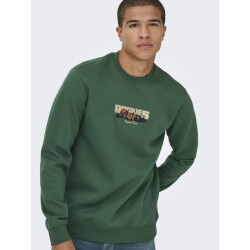 Only & Sons Onsconnor simple life reg ls crew s