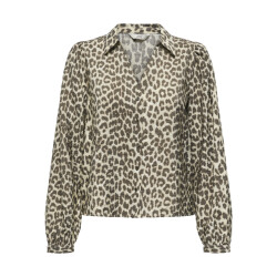 Jacqueline de Yong beatrice life l/s v-neck shirt w 15359476 birch