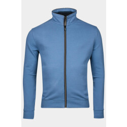 Baileys Vest sweat cardigan zip fine piqu 512292/65