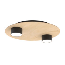 Bright Home Plafondlamp rafa landelijk 2 lichtpunten