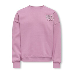 Only Kogbila ls ovz bear o-neck swt noos mauve