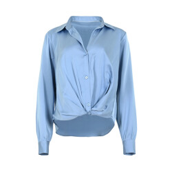 MAICAZZ Fa25.20.318 pacey blouse blue