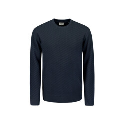 No Excess 29230916 pullover crewneck jacquard solid
