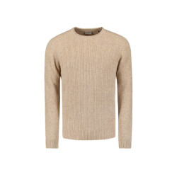 No Excess 29210945 pullover crewneck melange cables