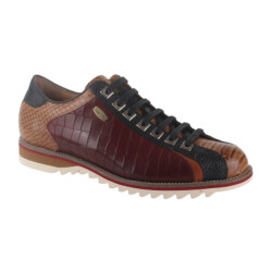 Lorenzo Conti Achille 18 wine heren sneakers