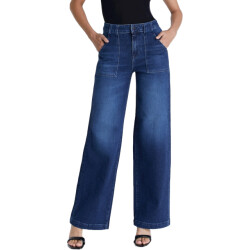 Cup of Joe High waist wide leg dark blue