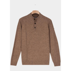 Baileys Half zip pullover 1/2 zip/buttons 10gg 520095/865