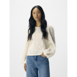 Object Objlucie l/s re o-neck top noos