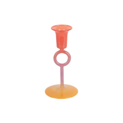 Present Time kandelaar anillo vivo small bright red