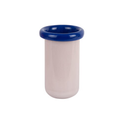 Present Time vaas plegado xs soft pink & cobalt blue
