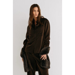 MAICAZZ Wi25.20.002 rango blouse brown