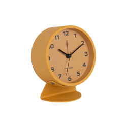 Karlsson wekker cool retro mango yellow