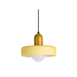 Leitmotiv hanglamp opaco grato ochre yellow & soft yellow