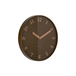 Karlsson wandklok amena mocha brown- Ø40cm