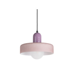 Leitmotiv hanglamp opaco grato light mauve & lavender