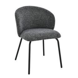 CaliCosy Set van 2 stoelen met gestoffeerde zitting en rugleuning vesper