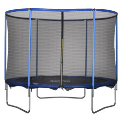 4goodz Trampoline met veiligheidsnet en randafdekking 305 cm doorsnede