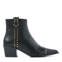 VIA VAI Kate brandy santiago nero enkellaars met hak dames