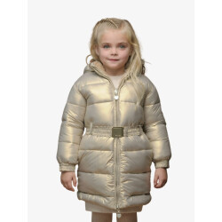 Le Chic Meisjes winterjas bibi reversible long