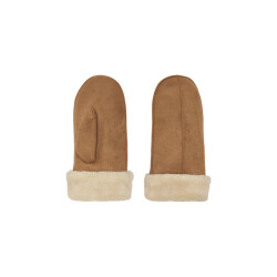 Only onlnicki faux suede mittens acc 15343621 chipmunk