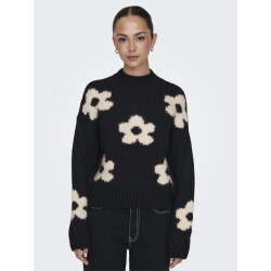 Jacqueline de Yong Jdykilian flower l/s pullover knt